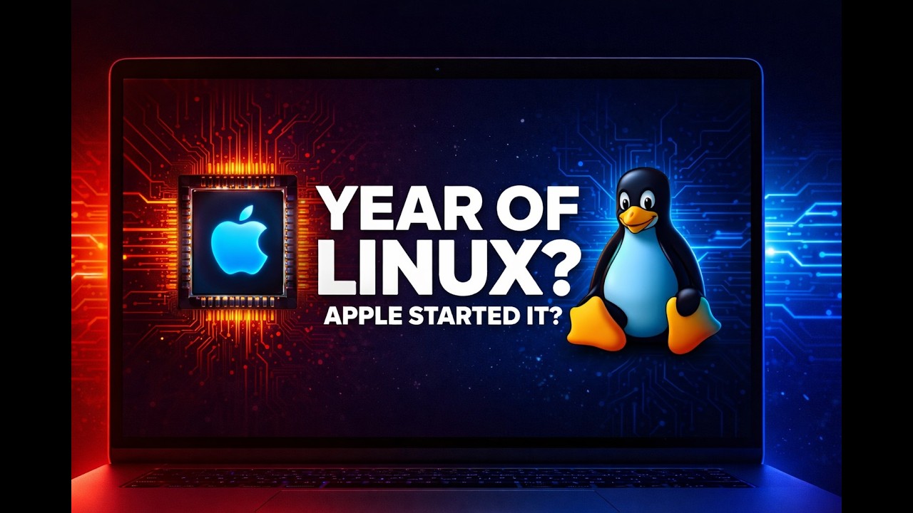 Apple Accidentally Starts The Year of the Linux Desktop? Apple Silicon ...