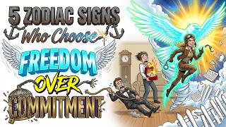 5 Zodiac Signs Who Choose Freedom Over Commitment