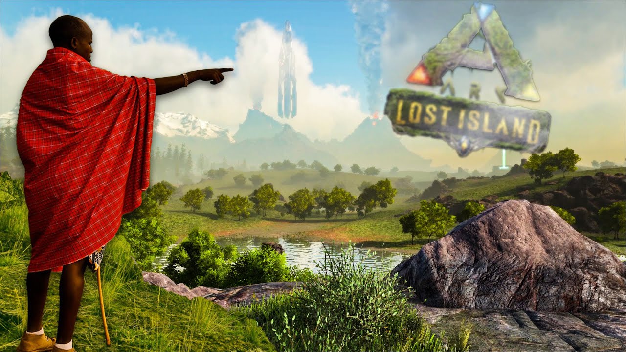 Ark Survival Evolved PC PVE - Map Lost Island - CASTLE ISLAND LAND