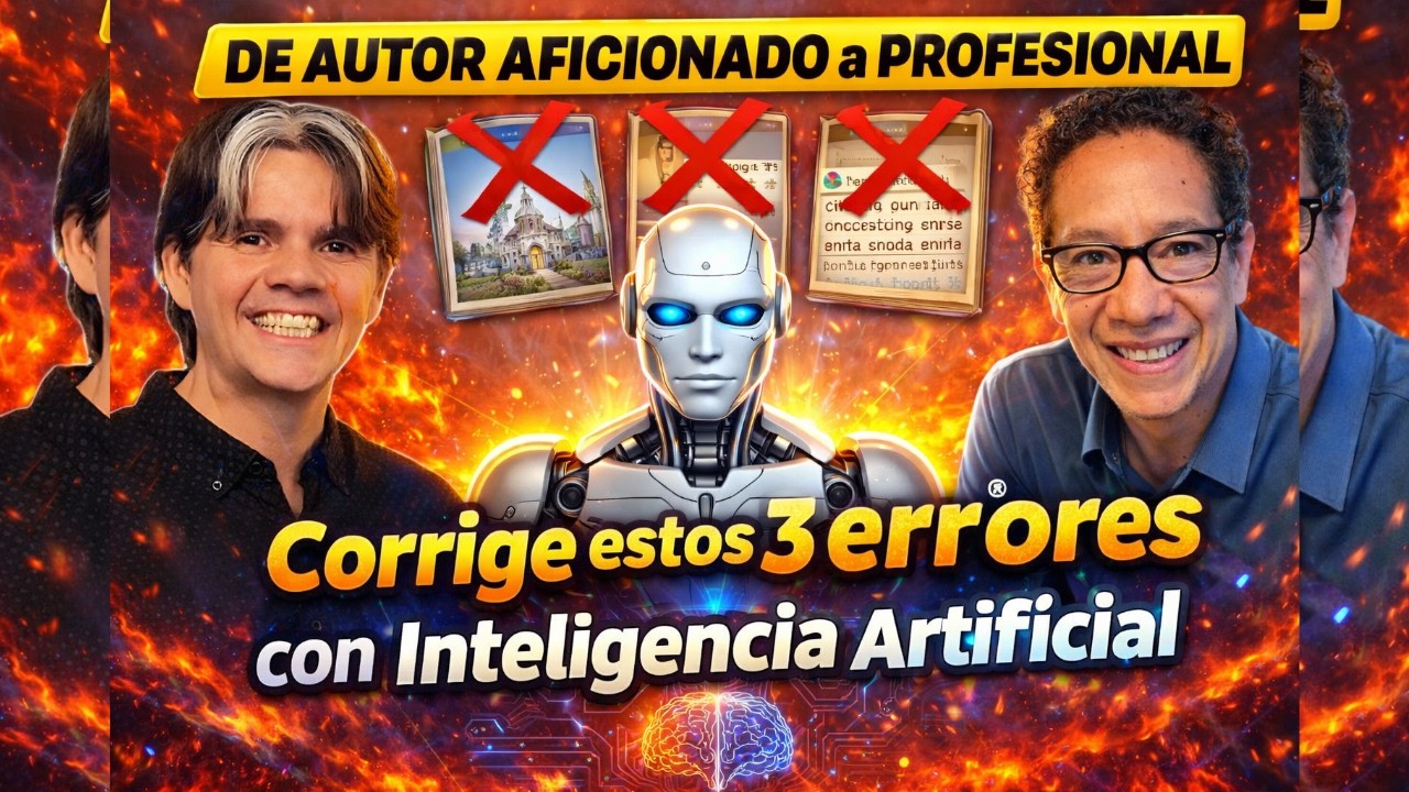 De Autor Aficionado a Profesional Corrige estos 3 errores con Inteligencia Artificial