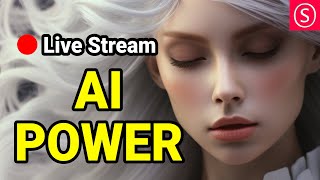 AI POWER Live Stream  - Join me & Have Fun