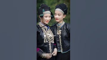 Trang phục cô dâu dân tộc Nùng #hátnùng #shorts #ĐứcTàiOfficial #hatnung #gáixinhvùngcao #gáixinh