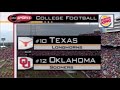 Oklahoma vs Texas 2000