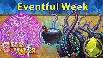 Gems of War: Event Objectives | Tower of Doom, Bleed Mechanic on Friday, New Delve, New Mythic