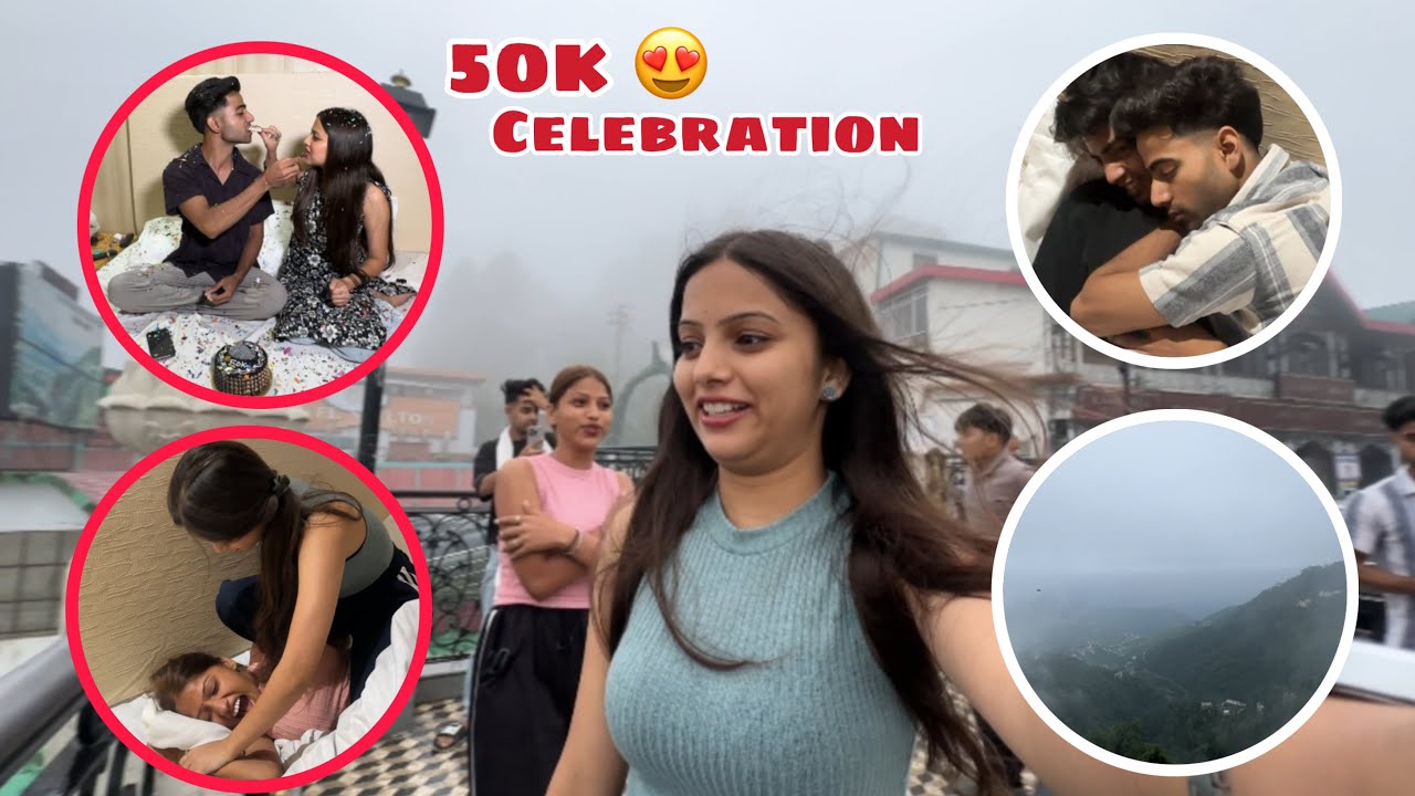 MASOORIE ME BOHOT THAND HAI😱 !! AMAN KE 50k FOLLOWERS HOGYE 🥰😍 !! NITISHA 09