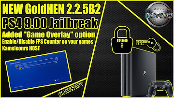 NEW GoldHEN 2.2.5B2 for PS4 9.00 | Enable/Disable FPS Counter on Your Games | Kameleon HOST v2.3