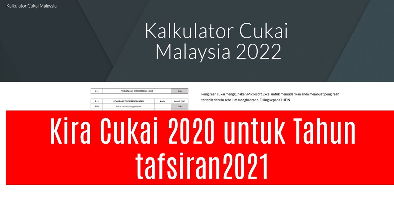 Cukai pendapatan 2022