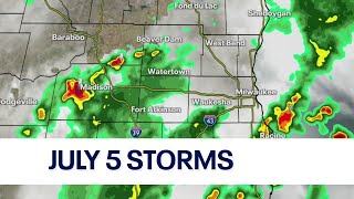 Storms across SE Wisconsin July 5, 2023 | FOX6 News Milwaukee