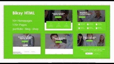 Biksy | Business HTML5 Template | Themeforest Templates