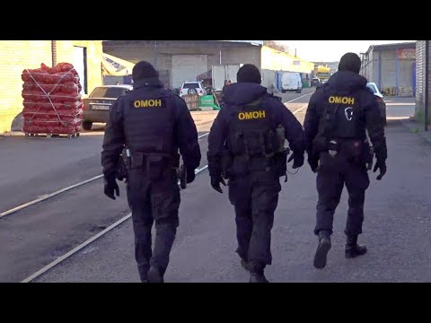 Рейд по миграции оперативная съёмка POLICE SPECIAL FORCES