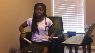 Awesome Female Drummer Snare Drum Roll Challenge Atlanta Drum Academy