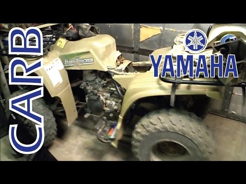 Yamaha ATV 250 Carburetor Repair part 2 of 2