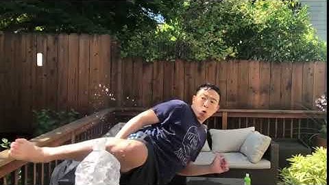 2020 Presidential candidate Andrew Yang accepts #BottleCapChallenge