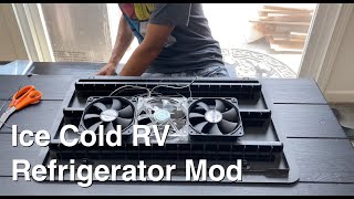 Ice Cold Dometic Refrigerator Mod using Fans in our Grand Design Reflection 31MB RV