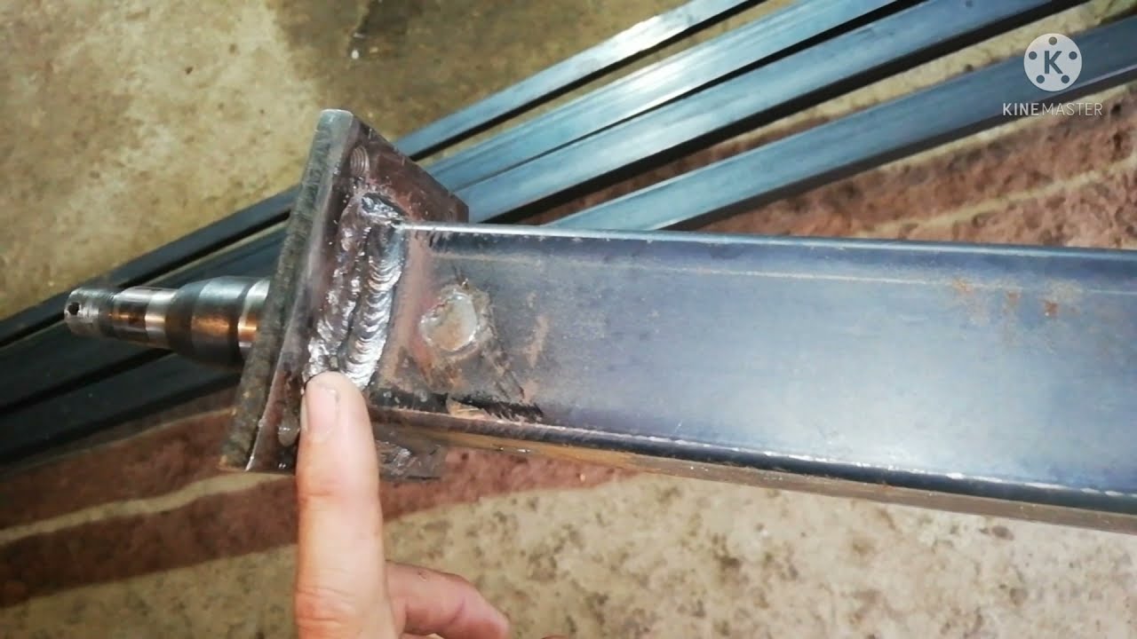 Hacer eje para carro de arrastre, parte 2