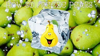 How to Freeze Pears? (Savory Sunday)