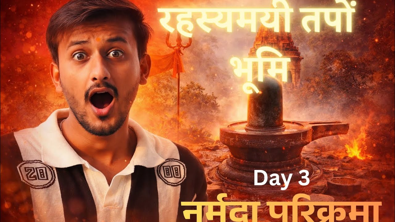 Day 3 यह कैसी भूमि है? 😱 रहस्यमय, शांत और तप की भूमि | नर्मदा परिक्रमा Day 3