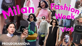 Milan Fashion Week vlog : PROUDORANICHA