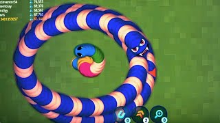 Worms zone .io | Snake game |Slither snake io - KM_gamer_22 screenshot 4