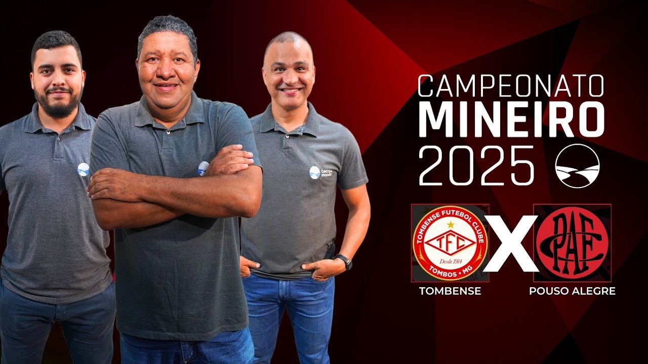 TOMBENSE FC X POUSO ALEGRE FC - 4ª RODADA - CAMPEONATO MINEIRO 2025 ...