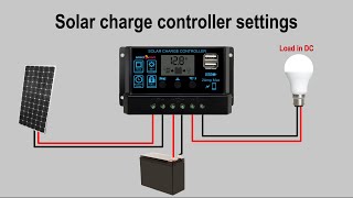 amiciSmart Solar Charger Controller | कैसे करनी है Solar Charger Controller की  Setting