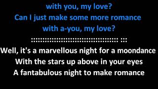 Van Morrison - Moondance KARAOKE