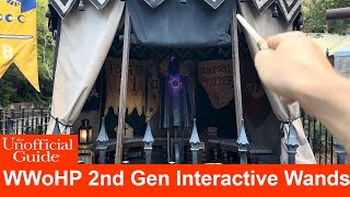 2nd Generation Interactive Wands at Universal Orlando Wizarding World of Harry Potter