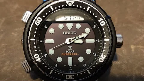 SEIKO ARNIE or JAMES BOND?? SNJ025 REISSUE & H558-...