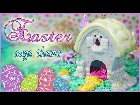 EASTER Hamster Cage Theme!