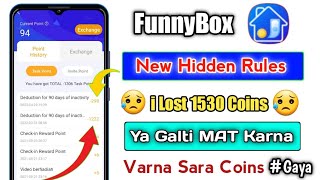 FunnyBox New Hidden Rules | i Lost 1530 Coins On FunnyBox App | Funny Box New Update | FunnyBox | screenshot 4