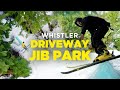 Driveway Jib Park in Whistler