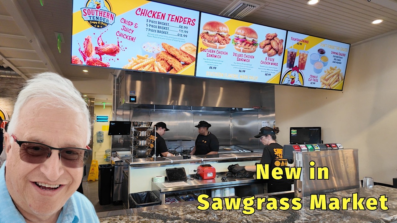 NEW Restaurants Open at Sawgrass Market! Sizzle & Smash + Southern