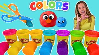 Learn Colors & Counting with Play Doh & Ms Kate | Preschool Toddler Learning Video | Educational