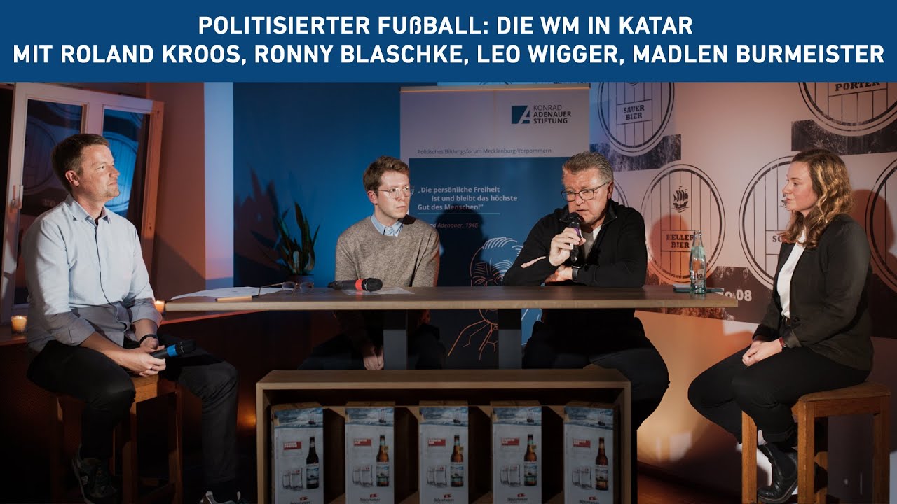 Politisierter Fußball: Die WM in Katar. Wie politisch soll der Sport sein?
