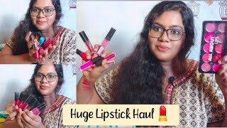 My Lipstick Collection Lipstick Haul Video In Tamil Lipstick Swatches The Dusky Ponnu