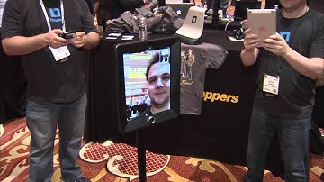 aNewDomaintv CES 2014 Double Robotics Booth