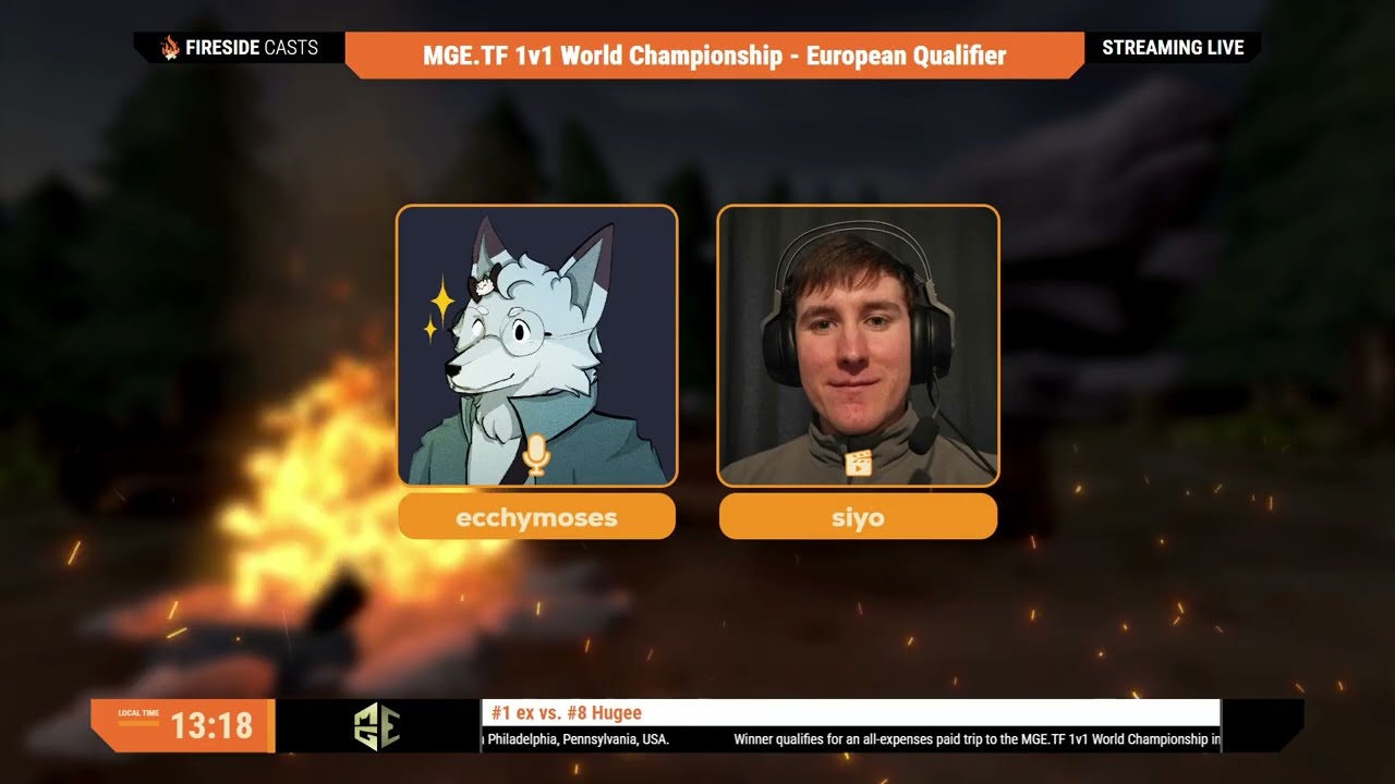 ex. vs Huge - MGE.TF 1v1 World Championship EU Qualifier - Upper Bracket Round 1
