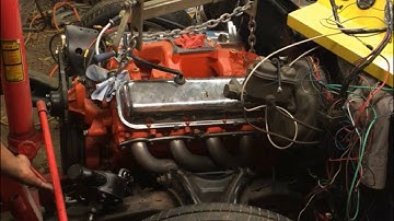 big block chevy 454 install on a 70 chevelle how to DIY