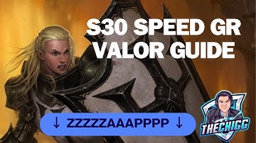 UNLEASH THE BEAST Diablo 3 Season 30 Crusader Valor Speed Greater Rift Guide