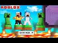 BEGINI KEHIDUPAN KITA MASUK KEDALAM DUNIA MINECRAFT VERSI ROBLOX!!