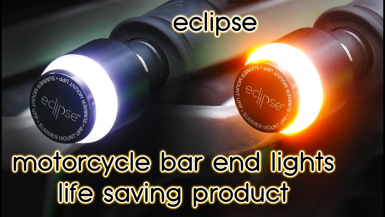 Eclipse Motorcycle Bar End Lights Bar End Lighting System Modification for Honda 160R