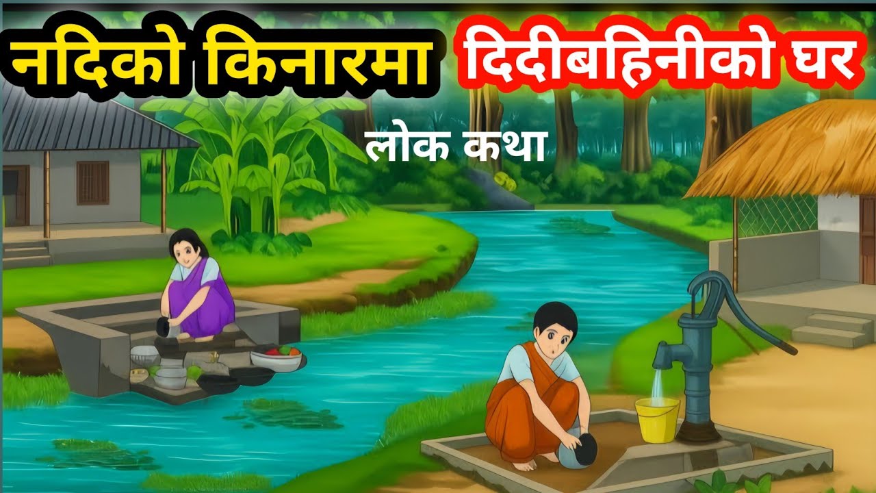 🌊 नदि किनारमा दुई दिदीबहिनीको घर  | मेहनत, प्रेम र लालचको जीवनकथा | Nepali Moral Story”