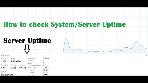 How to Check Server Uptime ? | Monitoring Server/System Performance |
