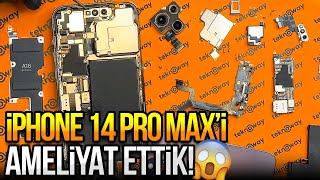 iPhone 14 Pro Max'in içini açtık!