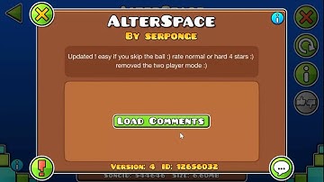 AlterSpace I & II by Serponge - Geometry Dash 2.01