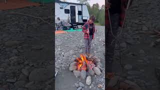Is this the best? We think so. Allens Bar Campground near Forks, WA. $5 a night, dry camping. #rv