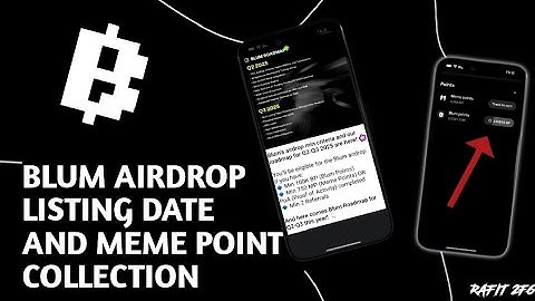 BLUM AIRDROP CRITERIA AND ROADMAP | LIVE BUY MEME POINT ON ENABLE BLUM AIRDROP