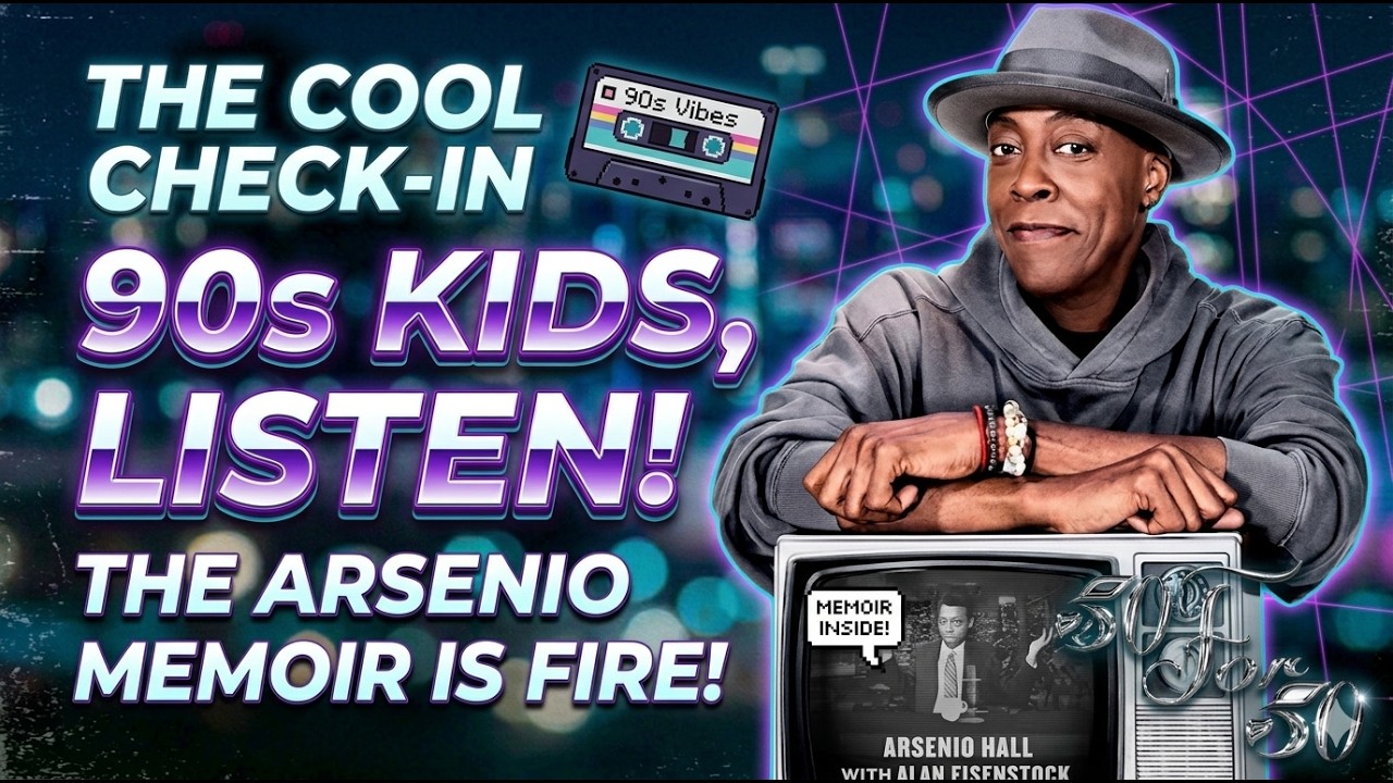Why Arsenio Hall’s New Memoir is a MUST-READ for 90s Kids 🐾 | The Cool Check-In