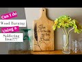 Wood Burning Using A Soldering Iron- Is it possible?