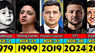 Volodymyr Zelenskyy Transfromation From 1 to 46 Year Old